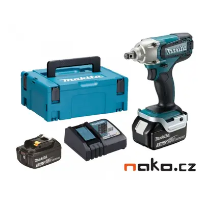 MAKITA DTW190RFJ aku rázový utahovák 1/2" LiIon 18V 2x 3Ah