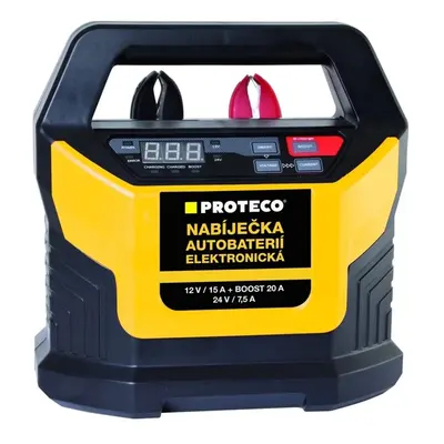 PROTECO elektronická nabíječka auto a moto baterií 12/24V BOOST 51.08-AN-1224-EL