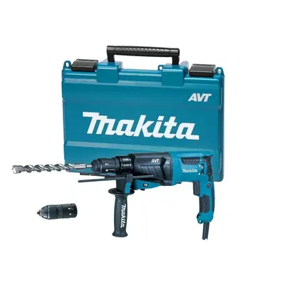 MAKITA HR2631FT kombinované kladivo s AVT a výměnným sklíčidlem 2,4J,800W