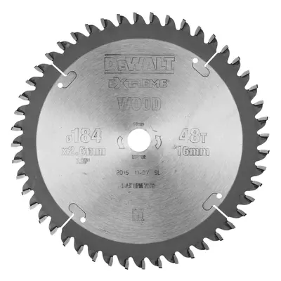 DeWALT DT4092 pilový kotouč 184x16mm 48z TCG -5° na lamino a hliník