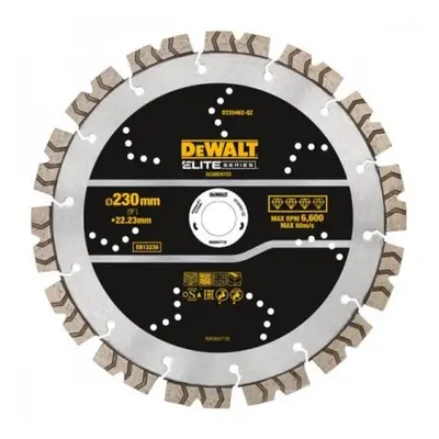 DeWALT DT20462 segmentový diamantový kotouč 230x22,2 ELITE SERIES univerzální použití