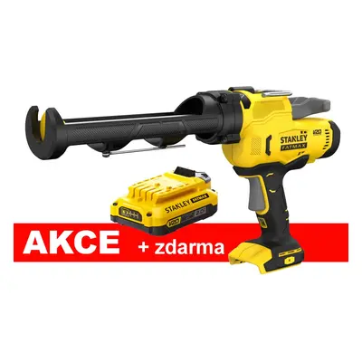 STANLEY SFMCE600B-XJ aku vytlačovací pistole 18V LiIon V20