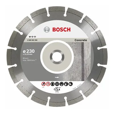 BOSCH 2608602200 diamantový kotouč 230x2,3x22,2 standard for Concrete