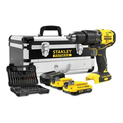 STANLEY FATMAX SFMCD715D2F-QW příklepová aku vrtačka 2x2Ah 18V LiIon V20