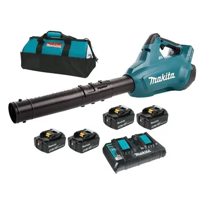 MAKITA DUB362PT4X zahradní aku ofukovač LXT LiIon 2x 18V/5,0Ah