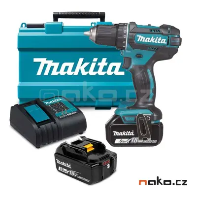 MAKITA DHP482SFE aku příklepový šroubovák Li-ion LXT 18V/3,0 Ah