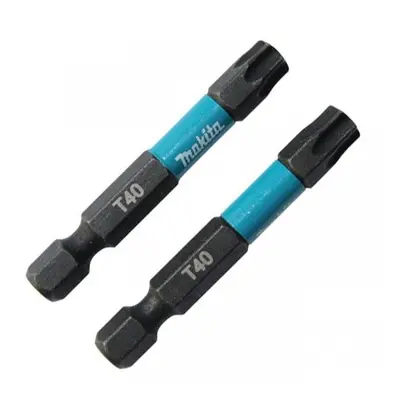 MAKITA B-63812 torzní bit 1/4" Impact Black T40, 50mm 2 ks