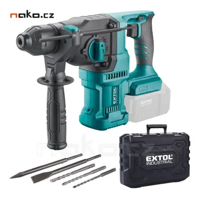 EXTOL INDUSTRIAL 8791817 kombinované aku kladivo 2,6J SDS+ BRUSHLESS, SHARE20V bez aku