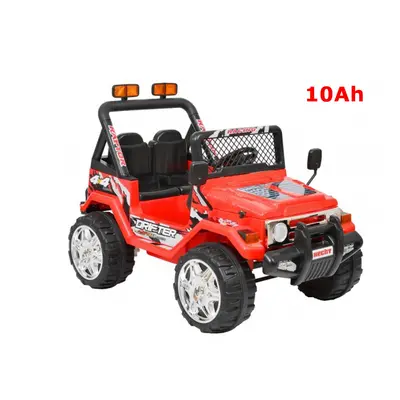 HECHT 56185 dětské auto na baterie OFFROAD červené 2x 6V, 10Ah, 2x 25W