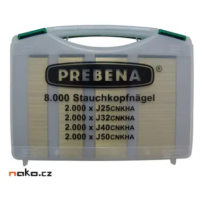 PREBENA J-BOX kolářské hřebíčky J25,J32,J40,J50 CNKHA 8000ks