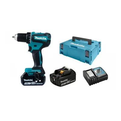 MAKITA DDF485RFJ bezuhlíkový aku vrtací šroubovák LiIon 18V 2x 3.0Ah systainer