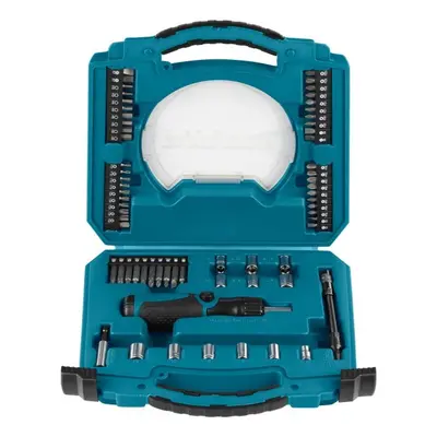 MAKITA D-42020 sada bitů a 1/4" hlavic se šroubovákem, 65dílů