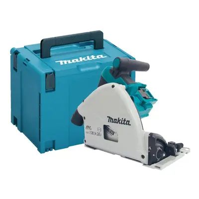 MAKITA DSP600ZJ bezuhlíková aku ponorná pila 165mm LiIon LXT 2x18V v kufru, bez aku