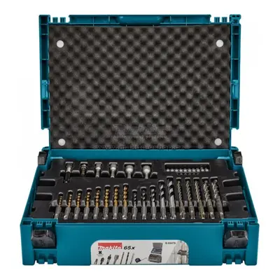 MAKITA B-69478 sada bitů a vrtáků SDS-Plus Makpac, 65ks