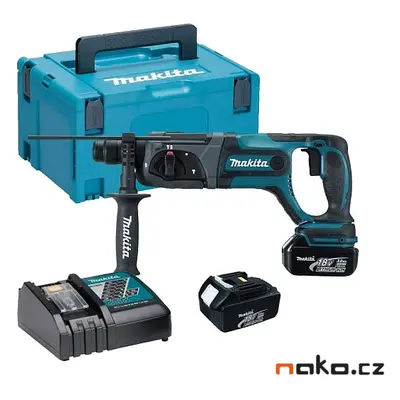 MAKITA DHR241RTJ aku kombinované kladivo SDS+ 18V LiIon 2x5Ah, systainer