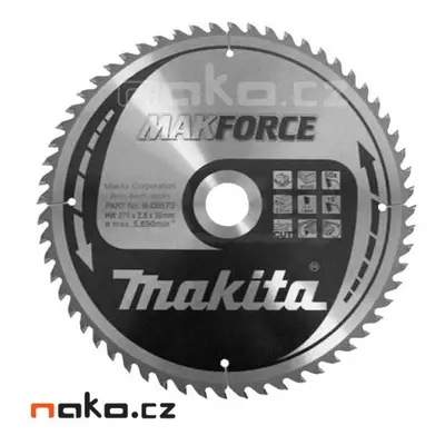 MAKITA B-32409 pilový kotouč 270x30mm na dřevo 60Z = oldB-08573