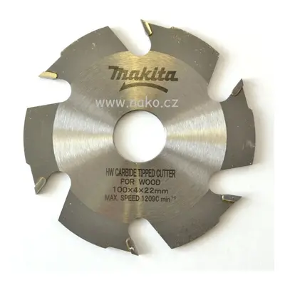 MAKITA 793382-4 štěrbinová fréza 100x22mm B-12924