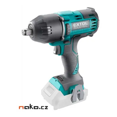 EXTOL INDUSTRIAL 8791813 aku rázový utahovák 1/2“ SHARE20V 400Nm, BRUSHLESS 20V bez aku