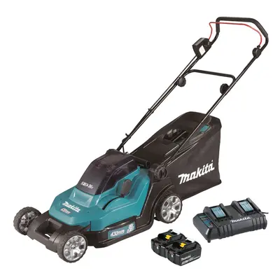 MAKITA DLM432PT2 akumulátorová travní sekačka LXT LiIon 2x18V 5Ah