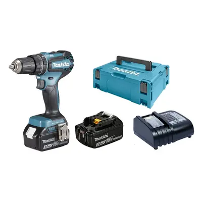 MAKITA DHP485SFJ aku bezuhlíková příklepová vrtačka LXT 18V 3Ah Makpac