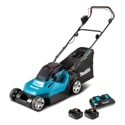 MAKITA DLM382PT2 akumulátorová travní sekačka LXT LiIon 2x18V 5Ah