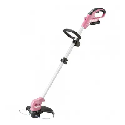 MAKITA UR100DSAP růžový aku vyžínač Lilon 12V 2Ah CXT PINK