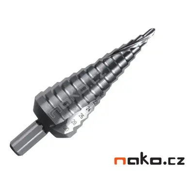 RUKO stupňovitý vrták 4-30mm č.2 HSSCo na nerez 101052E