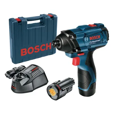 BOSCH GDR 120-LI aku rázový utahovák 1/4" LiIon 2x1,5Ah 06019F0001