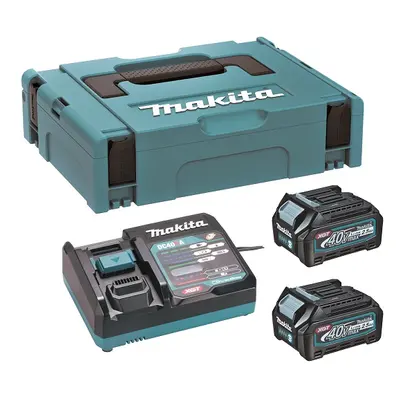 MAKITA 191J81-6 sada Li-ion XGT 40V 2ksBL4025+1ksDC40RA+1ksMakpac