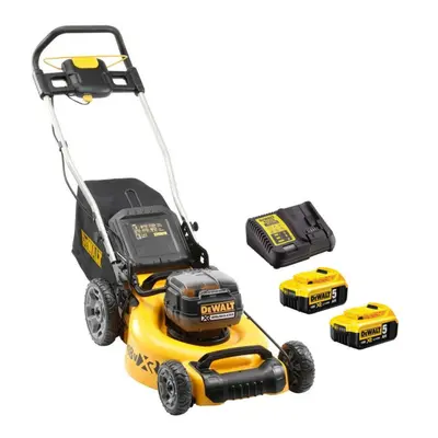 DeWALT DCMW564P2 bezuhlíková aku sekačka na trávu 2x18V 2x5Ah XR LiIon