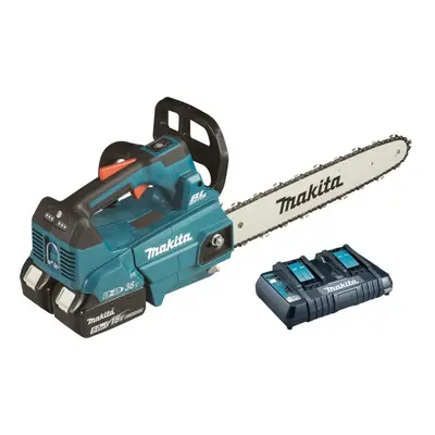 MAKITA DUC356PT2B aku řetězová pila Li-ion LXT 2x18V/5,0Ah