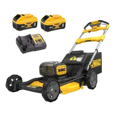 DeWALT DCMWSP156W2 aku sekačka na trávu 53cm s pojezdem 2x18V 2x8Ah XR LiIon