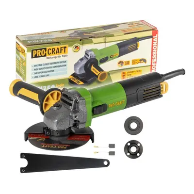 PROCRAFT PW1050 úhlová bruska 125mm 850W