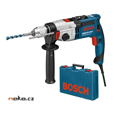 BOSCH GSB 21-2 RCT příklepová vrtačka 1300W v kufru 060119C700