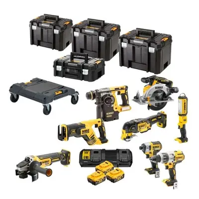 DeWALT DCK853P4T aku kombo sada 18V 4x5,0Ah