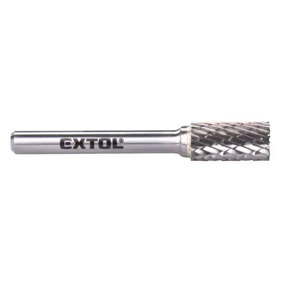 EXTOL INDUSTRIAL 8703714 fréza karbidová válcová s čelním ozubením 10x20mm, stopka 6mm