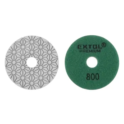 EXTOL PREMIUM 8803097 kotouč diamantový leštící P800 na obklady 100mm suchý zip