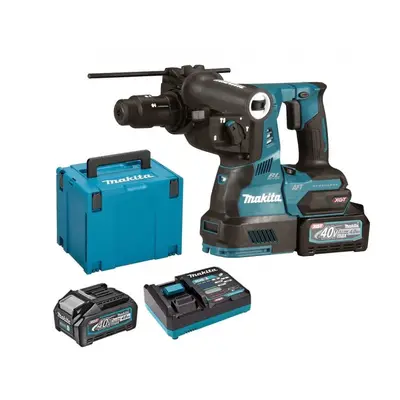 MAKITA HR002GM202 aku kombinované kladivo SDS+ LiIon XGT 40V 2x 4Ah, Makpac