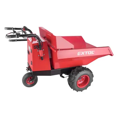 EXTOL PREMIUM 8891591 aku transportér s pojezdem 400kg, 200l, 54V LiIon 15Ah