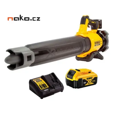 DeWALT DCMBL562P1 aku zahradní fukar na listí bezuhlíkový 1x aku 5Ah XR LiIon 18V