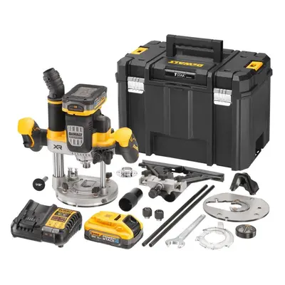 DeWALT DCW620H2 horní aku frézka 18V 12mm bezuhlíková XR LiIon 2x 5Ah POWERSTACK