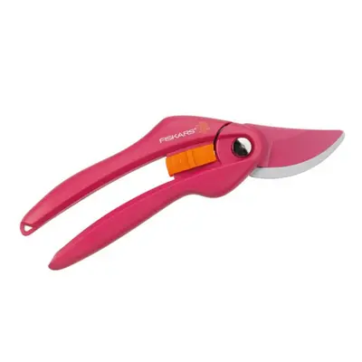 FISKARS Inspiration RUBY 1003657 zahradní nůžky na větve dvoučepelové růžové