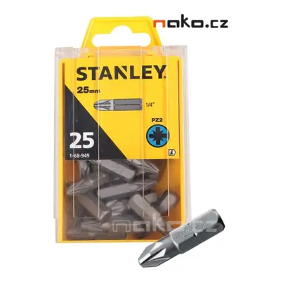 STANLEY 1-68-949 sada bitů PZ2 x 25mm 25ks