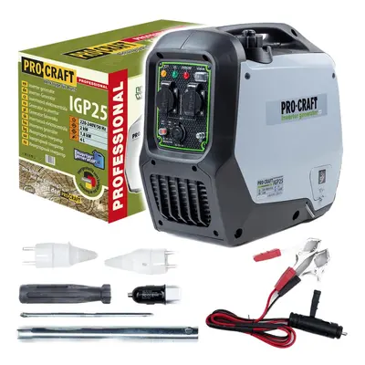 PROCRAFT IGP25 Invertorová elektrocentrála 2 kW