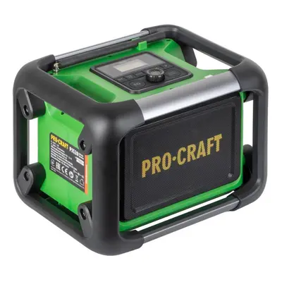 PROCRAFT PJS20 aku stavební rádio DAB+ FM Bluetooth 5.3, 80W PJS20bb