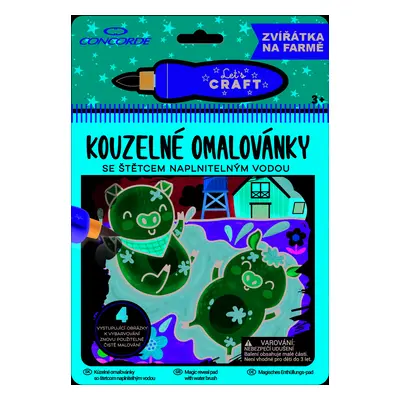 Concorde Kouzelné omalovánky - zvířátka na farmě