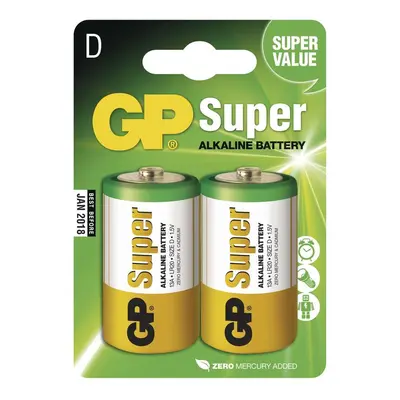 GP Batteries Super D 2ks 1013412000