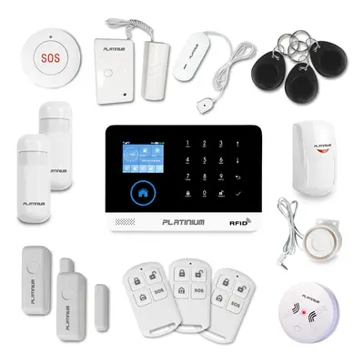 Platinium Bezdrátový domovní GSM alarm s Wi-Fi PG-103 sada MAXI