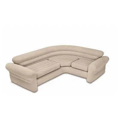 Intex Corner Sofa nafukovací rohová pohovka 257 x 203 x 76 cm 68575