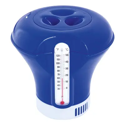 Bestway 58209 Bazénový chemický plovák s teploměrem, průměr 18,5 cm